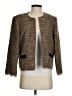 Preston & York 100% Polyester Tweed Gold Jacket Size XS - photo 1