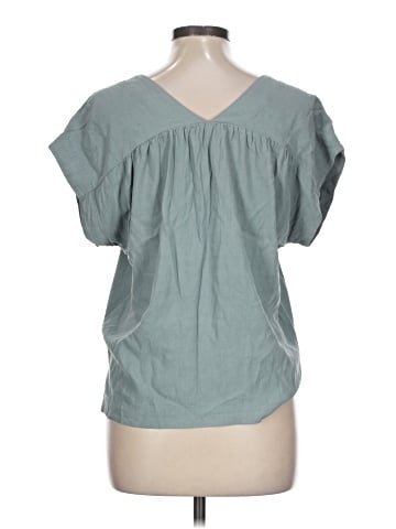 Madewell Lusterweave V-Neck Top (view 2)