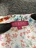 Rose & Thyme 100% Rayon Floral Ivory 3/4 Sleeve Blouse Size S - photo 7