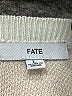 Fate Animal Print Tan Pullover Sweater Size L - photo 7