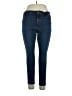 Ann Taylor Solid Blue Jeans Size 16 - photo 1