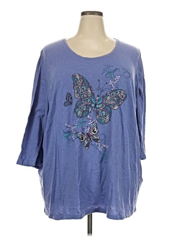 Catherines 3/4 Sleeve T-Shirt (view 1)
