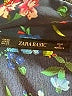 Zara Basic 100% Polyester Floral Blue Casual Dress Size XS - photo 4