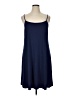 Johnny Was Solid Blue Casual Dress Size XL - photo 1