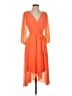 DKNY Orange Cocktail Dress Size 4 - photo 1