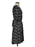 Leota Houndstooth Black Casual Dress Size XS - photo 4