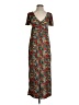 ASOS Floral Brown Casual Dress Size 0 - photo 1