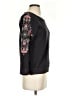 Knox Rose Floral Black Pullover Sweater Size XS - photo 4