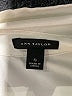 Ann Taylor Ivory Sleeveless Button-Down Shirt Size S - photo 7