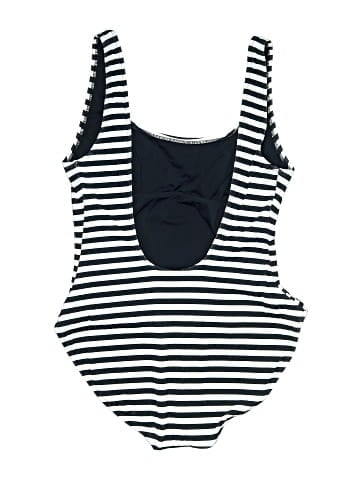 Solid & Striped One Piece Swimsuit (view 2)