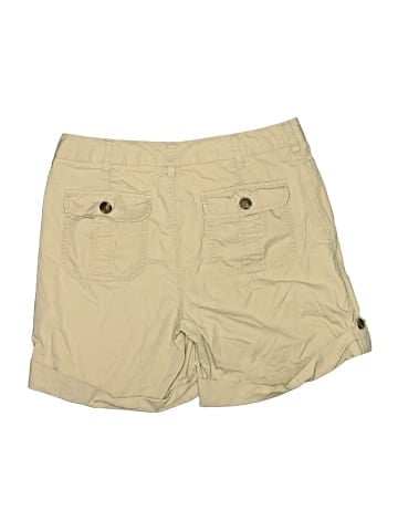 Liz Claiborne Khaki Shorts (view 2)