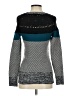 I Heart Ronson 100% Acrylic Color Block Teal Pullover Sweater Size XS - photo 2