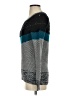 I Heart Ronson 100% Acrylic Color Block Teal Pullover Sweater Size XS - photo 5