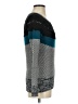 I Heart Ronson 100% Acrylic Color Block Teal Pullover Sweater Size XS - photo 4