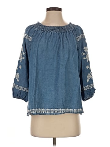 J.Jill 3/4 Sleeve Blouse (view 1)