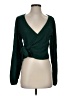 GB Green Long Sleeve Blouse Size S - photo 1