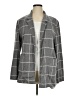 Lane Bryant Plaid Gray Blazer Size 14 - 18 Plus - photo 1