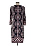 Sandra Darren Paisley Blue Casual Dress Size M - photo 2
