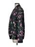 Signature 100% Polyester Floral Black Jacket Size L - photo 5