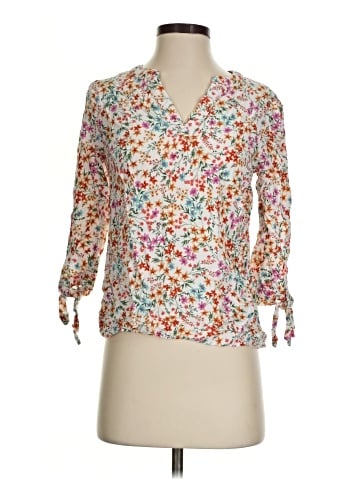 Rose & Thyme 3/4 Sleeve Blouse (view 1)