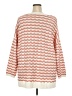 Maurices Chevron-herringbone Orange Pullover Sweater Size 24 (3) - photo 2