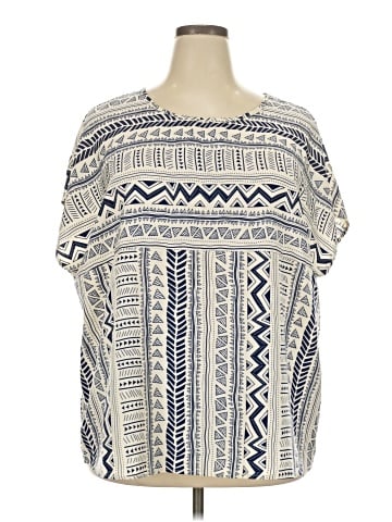 Emery Rose Short Sleeve Blouse (view 1)
