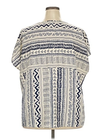 Emery Rose Short Sleeve Blouse (view 2)