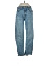 GRLFRND Hearts Blue Jeans Size 26 waist - photo 1