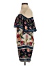 Blue Rain 100% Polyester Floral Blue Casual Dress Size S - photo 5