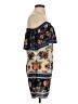 Blue Rain 100% Polyester Floral Blue Casual Dress Size S - photo 4
