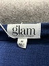 Glam 100% Polyester Blue Casual Dress Size M - photo 7