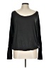 Eberjey Black 3/4 Sleeve T-Shirt Size L - photo 1