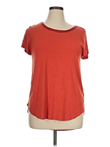 Joan Vass Short Sleeve Top (view 1)