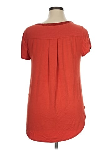 Joan Vass Short Sleeve Top (view 2)