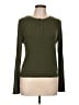 L'Agence Green Long Sleeve Henley Size Lg (3) - photo 1