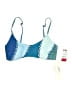 Gottex Graphic Blue Swimsuit Top Size 12 - photo 1