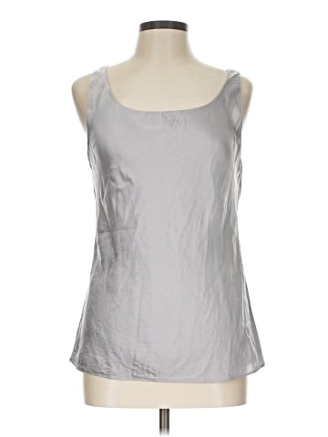 Lafayette 148 New York Sleeveless Silk Top (view 1)