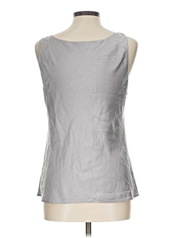 Lafayette 148 New York Sleeveless Silk Top (view 2)