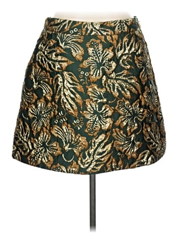 Prada Brocade Floral Mini Skirt  (view 1)