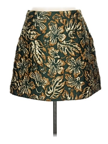 Prada Brocade Floral Mini Skirt  (view 2)
