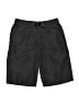 Street Rules 100% Polyester Solid Black Board Shorts Size 6 - photo 1