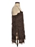 Zara 100% Polyamide Brown Sleeveless Top Size S - photo 4