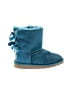 Ugg Australia 100% Leather Teal Boots Size 4 - photo 1