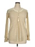 Suzanne Betro Ivory Long Sleeve Blouse Size XL - photo 1