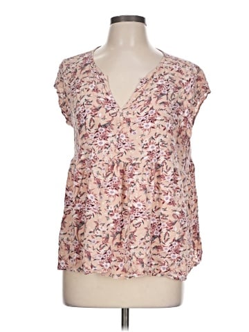 Caslon Short Sleeve Blouse (view 1)
