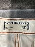 We the Free 100% Cotton Ivory Jeans Size 28 waist - photo 7