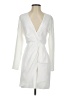 Jay Godfrey 100% Polyester Ivory Cocktail Dress Size 0 - photo 1