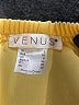 Venus 100% Polyester Yellow Casual Dress Size 2 - photo 7