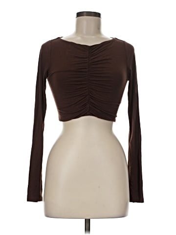 Naked Wardrobe Long Sleeve T-Shirt (view 1)