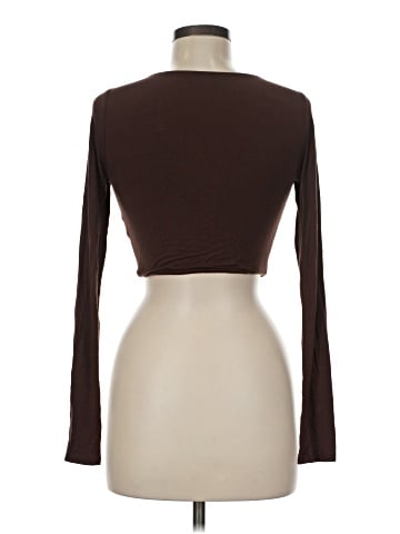 Naked Wardrobe Long Sleeve T-Shirt (view 2)